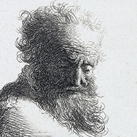 Bust of an Old Bearded Man